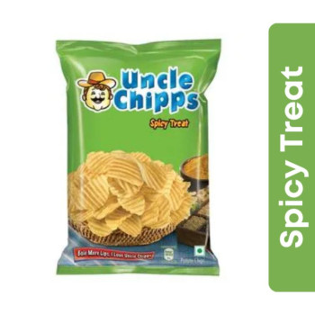 Uncle Chipps Spicy Treat Potato Chips 24g