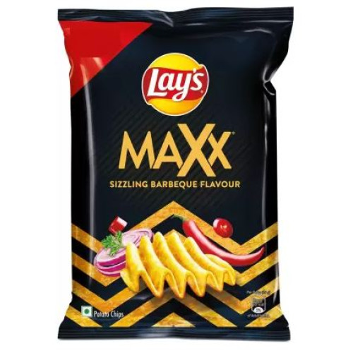Lay's Maxx Sizzling Barbeque Potato Chips 18g