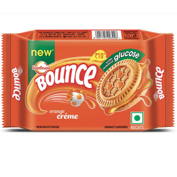 Sunfeast Bounce Orange Creme 64g