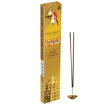 Mangaldeep Fragrance Temple Gold Tradition Agarbatti 40pcs