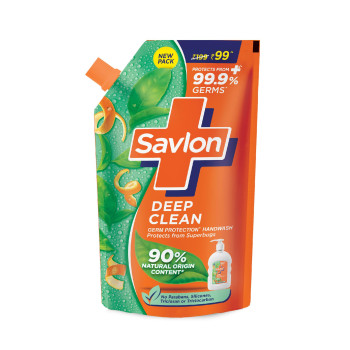 Savlon Deep Clean Germ Protection Handwash Refill  675ml