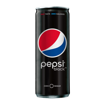 Pepsi Black Zero Sugar Can 250ml
