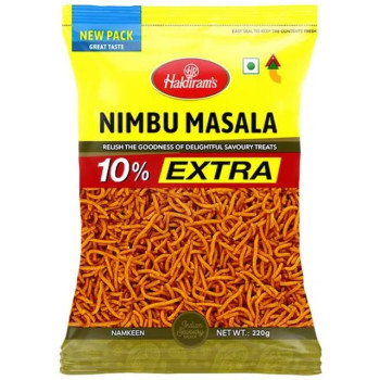 Haldiram's Nimbu Masala 10% Extra 220g.
