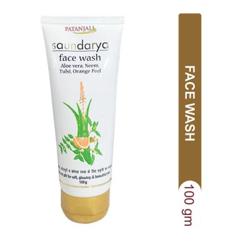 Patanjali Saundarya Face wash 100g.