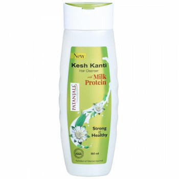 Patanjali Kesh Kanti Milk Protein Hair Cleanser 180ml.