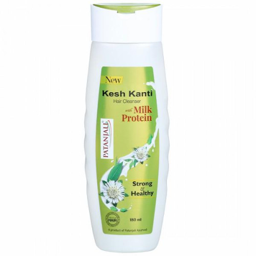 Patanjali Kesh Kanti Milk Protein Hair Cleanser 180ml.