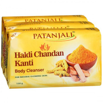 Patanjali Haldi Chandan Shop (150g X 3) Pack of 3
