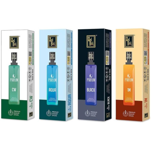 Zed Black Parfum Sticks In Resealable Pack 100g