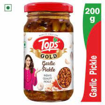 Tops Gold Garlic Pickle 200g