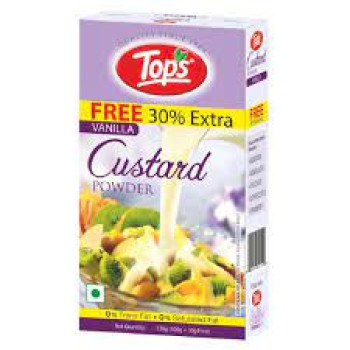 Tops vanilla Custard Powder 130g