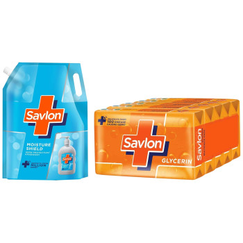 Savlon Moisturizing Glycerin Soap Buy 3Get1 free 120g