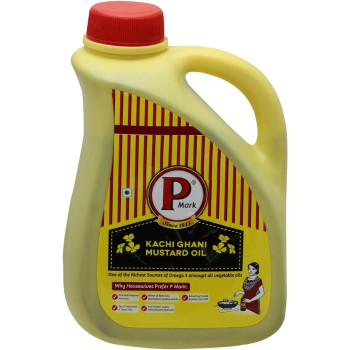 P Mark Kachi Ghani Mustard Oil 5L
