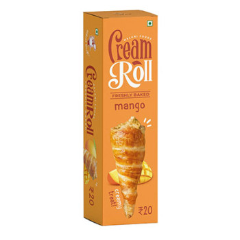 Halani Foods Cream Rolls Mango 55g