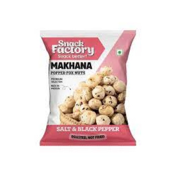 SNACK FACTORY Makhana Salt and Black Pepper 15g