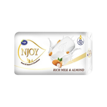 Raj Njoy Milk And Almond Soap 100gm