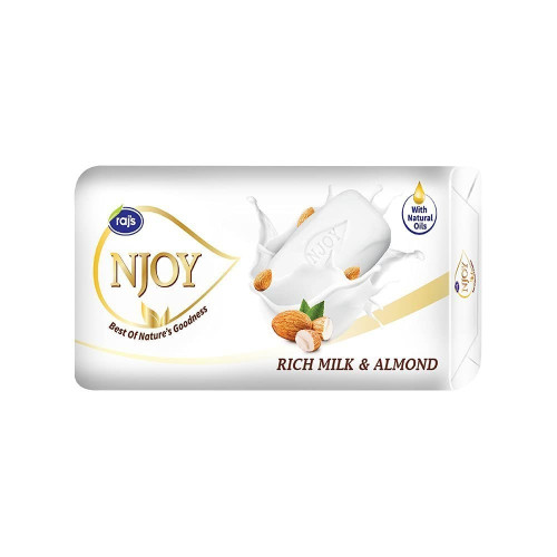 Raj Njoy Milk And Almond Soap 100gm