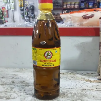 Parrot Brand Kachi Ghani Mustard Oil 500ml