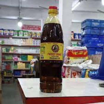 Parrot Brand Kachi Ghani Mustard Oil 1L
