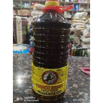 Parrot Brand Kachi Ghani Mustard Oil 2L