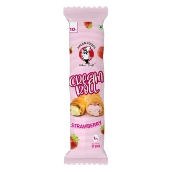 Halani Foods Cream Roll Strawberry 32g