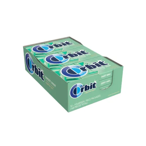 Wrigley's Orbit Sugar Free Spearmint Chewing Gum  