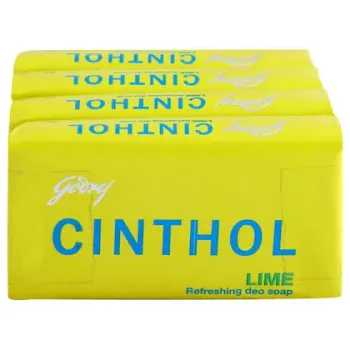 Godrej Cinthol Cool lime Pack of 4 save Rs.30.