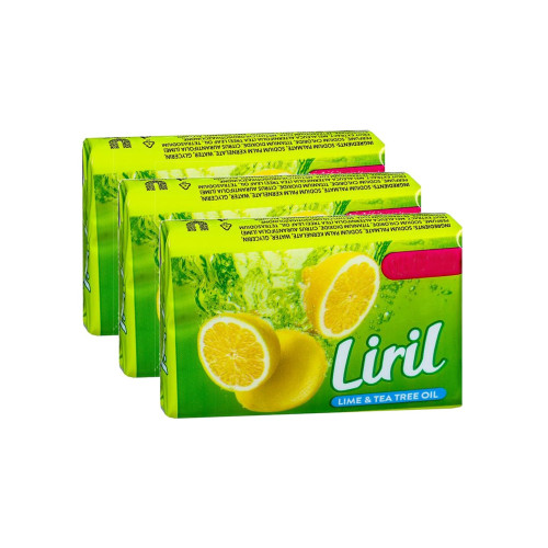 Liril Lime & Tea Tree Oil Shop Pack of 4