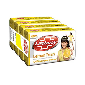 Lifebuoy Lemon Fresh Soap Pack of 4