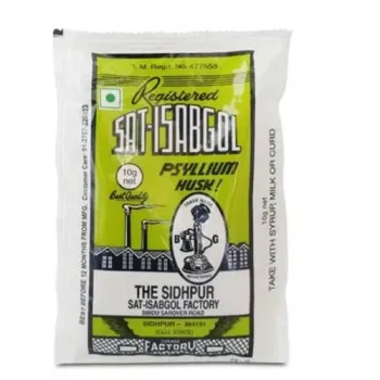 Dabur Sat Isabgol Psyllium Husk Pouch 5g.