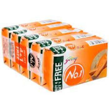 Godrej No.1  Sandal & Turmeric Soap B4 - G1 Free 100g.