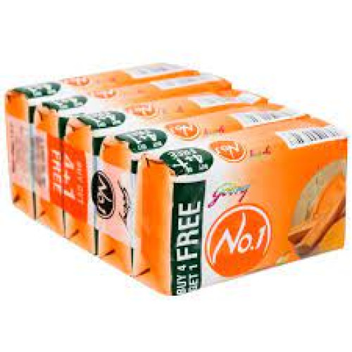 Godrej No.1  Sandal & Turmeric Soap B4 - G1 Free 100g.