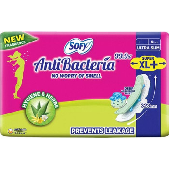 Sofy AntiBacteria  No Worry Of Smell XL+