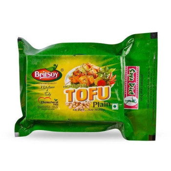 Britsoy Plain Soya Paneer 25g
